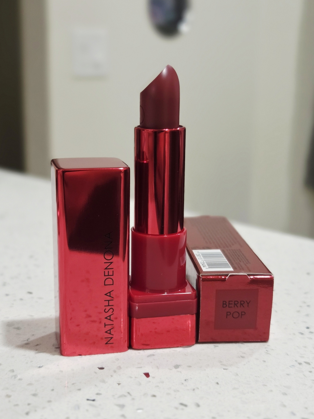 Natasha Denona Berry Pop Matte Lipstick — Deep Berry